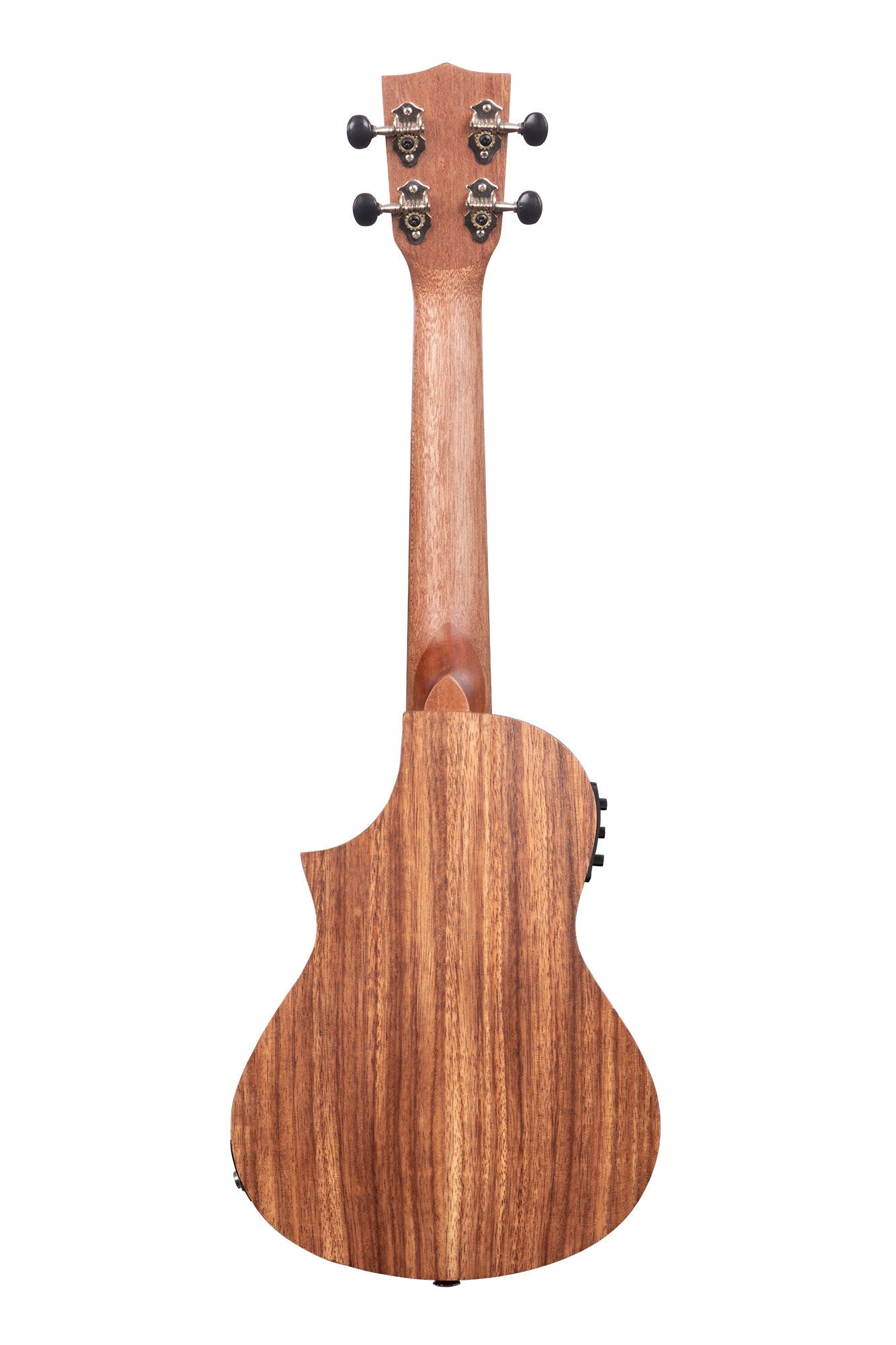 Kala Teak Tri-Top Concert Ukulele w/ Cutaway & EQ - Metronome Music Inc.