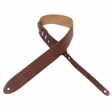 Levy's M12 Brown Leather Guitar Strap - Metronome Music Inc.