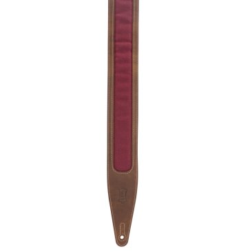 Levy's M317TRI-BRN-BRG Crazy Horse Leather Strap - Metronome Music Inc.