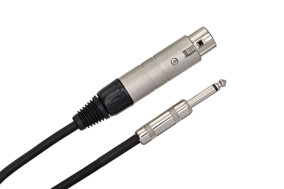 HOSA MIT-176 Impedance Transformer, XLR3F To 1/4 In TS - Metronome Music Inc.