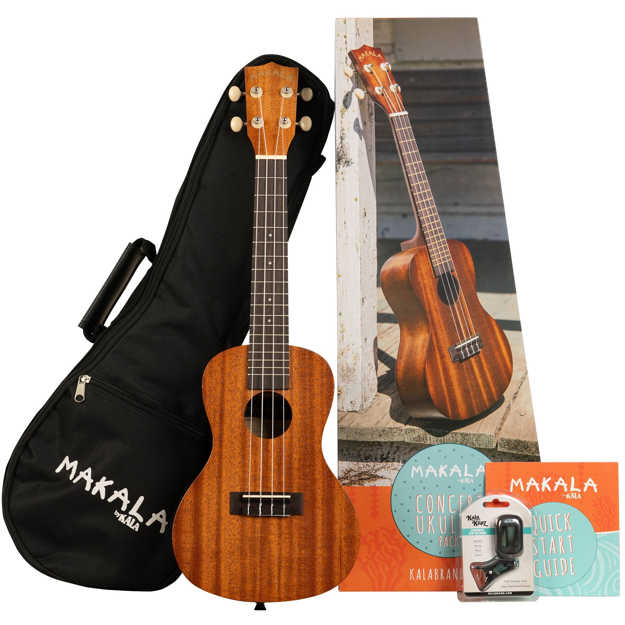 Makala Concert Ukulele Pack - Metronome Music Inc.