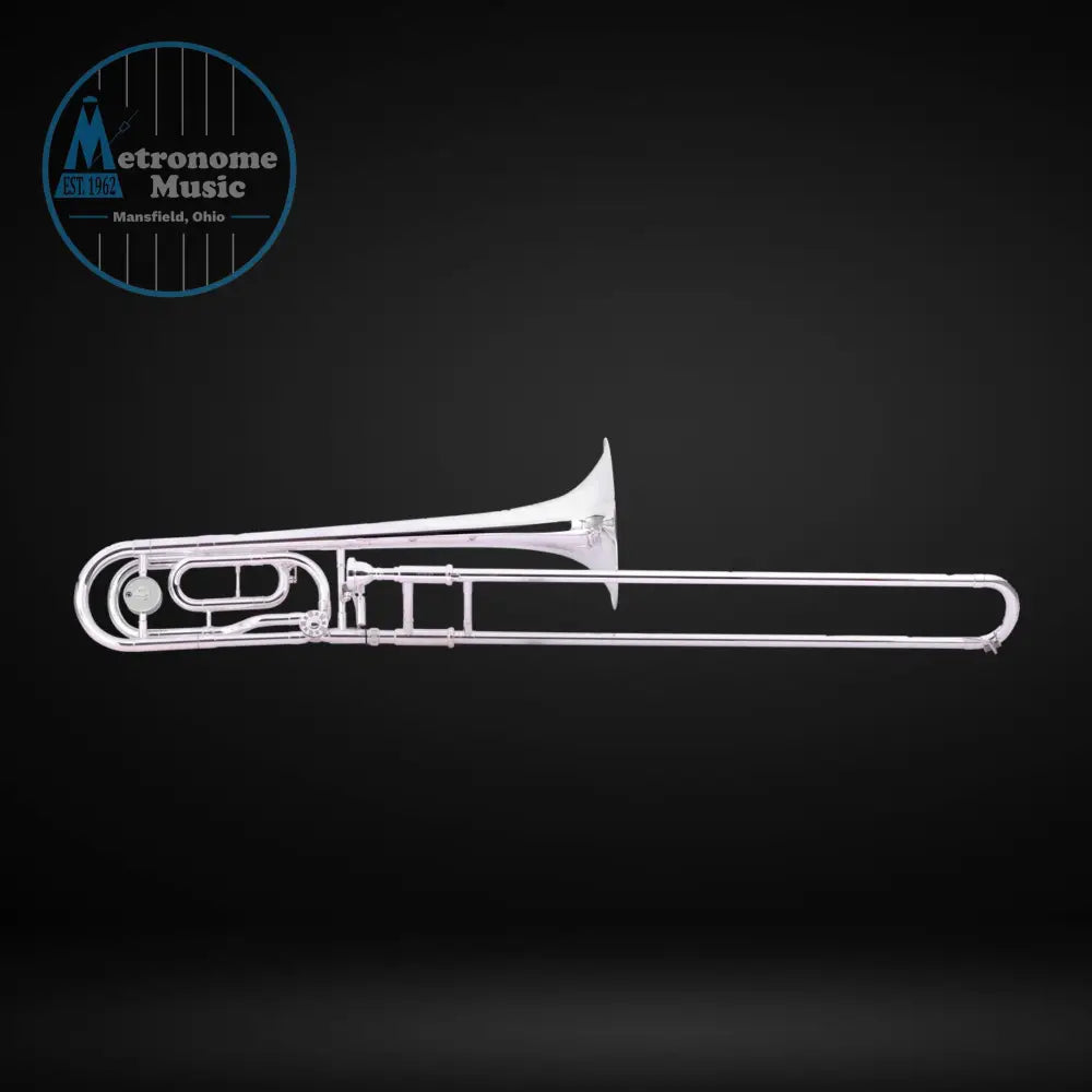 John Packer F Attachment Trombone .547 Bore w/ JP Pro Case- JP332OSRATH Silver (Special Order) - Metronome Music Inc.