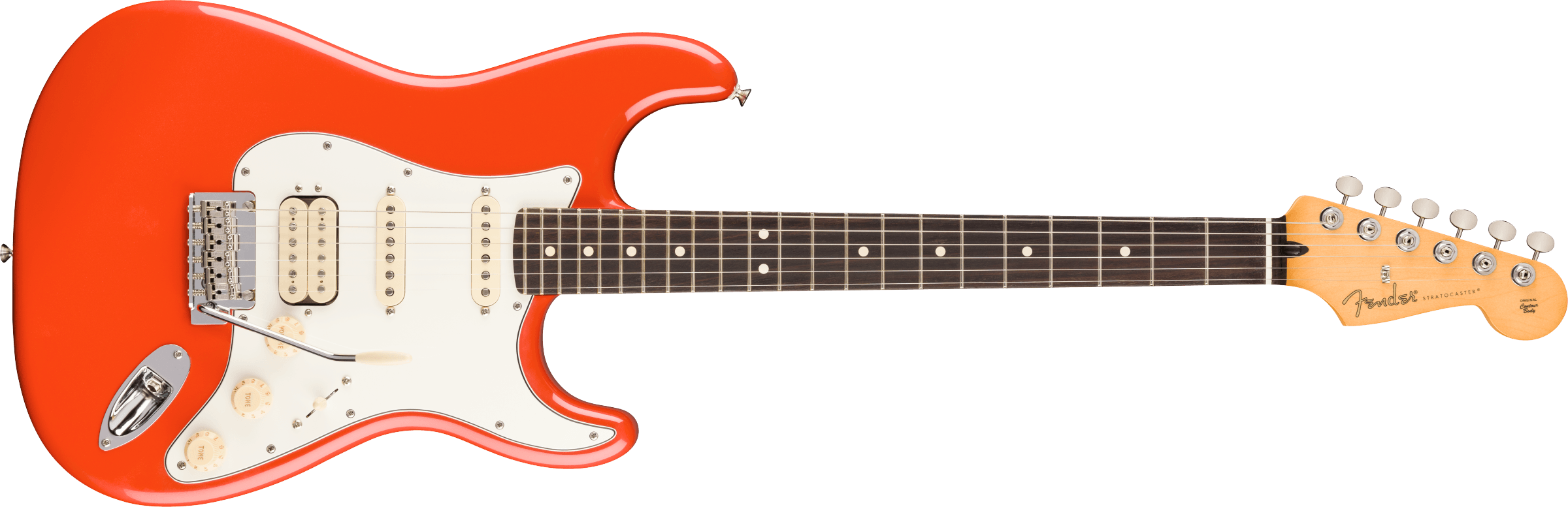 Player II Stratocaster HSS Rosewood Fingerboard Rallye Orange