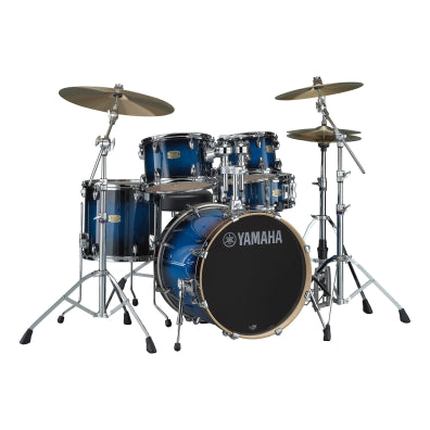 Yamaha Stage Custom Birch Shell Pack SBP-0F5 - Deep Blue Sunburst - Metronome Music Inc.