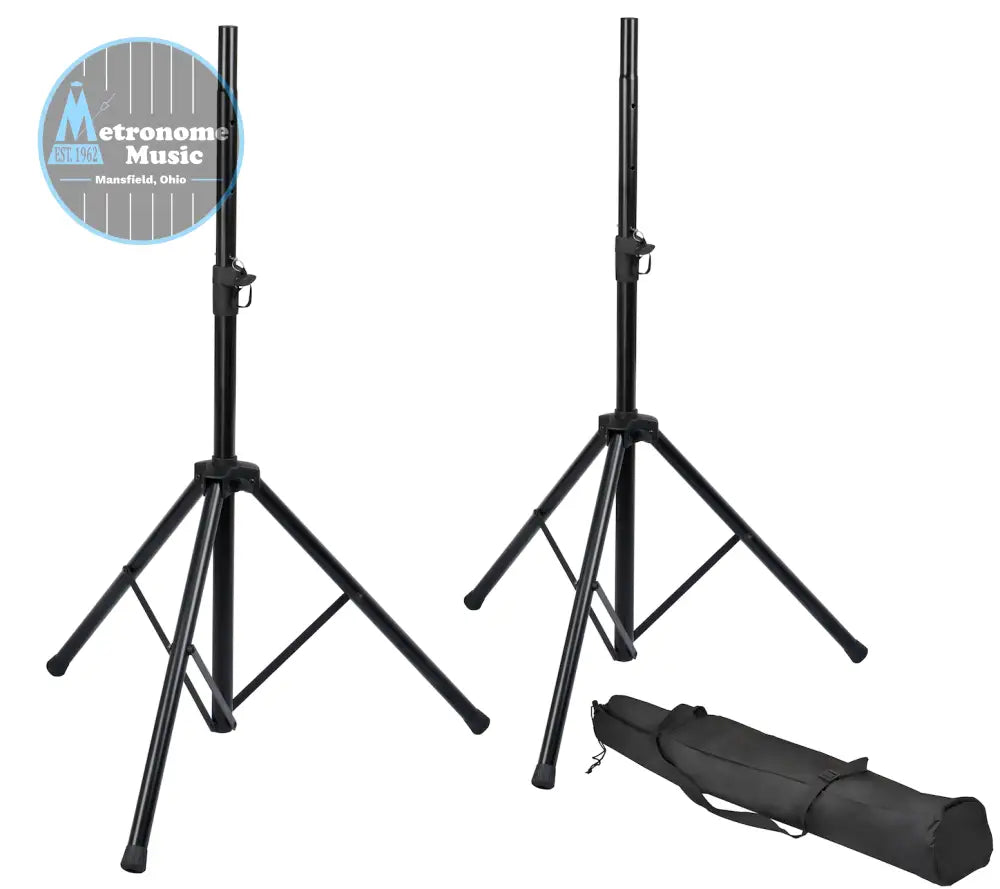Rok-It Speaker Stand Set w/ Bag - Metronome Music Inc.
