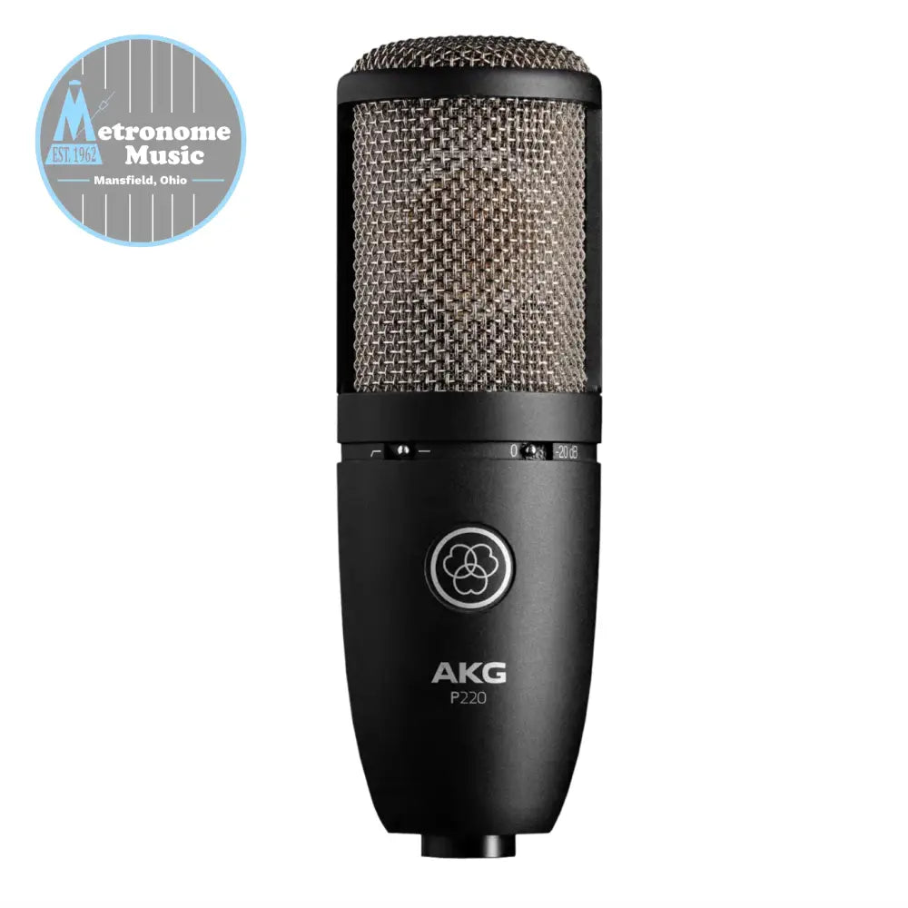 AKG P220- High-Performance Condenser Microphone - Metronome Music Inc.
