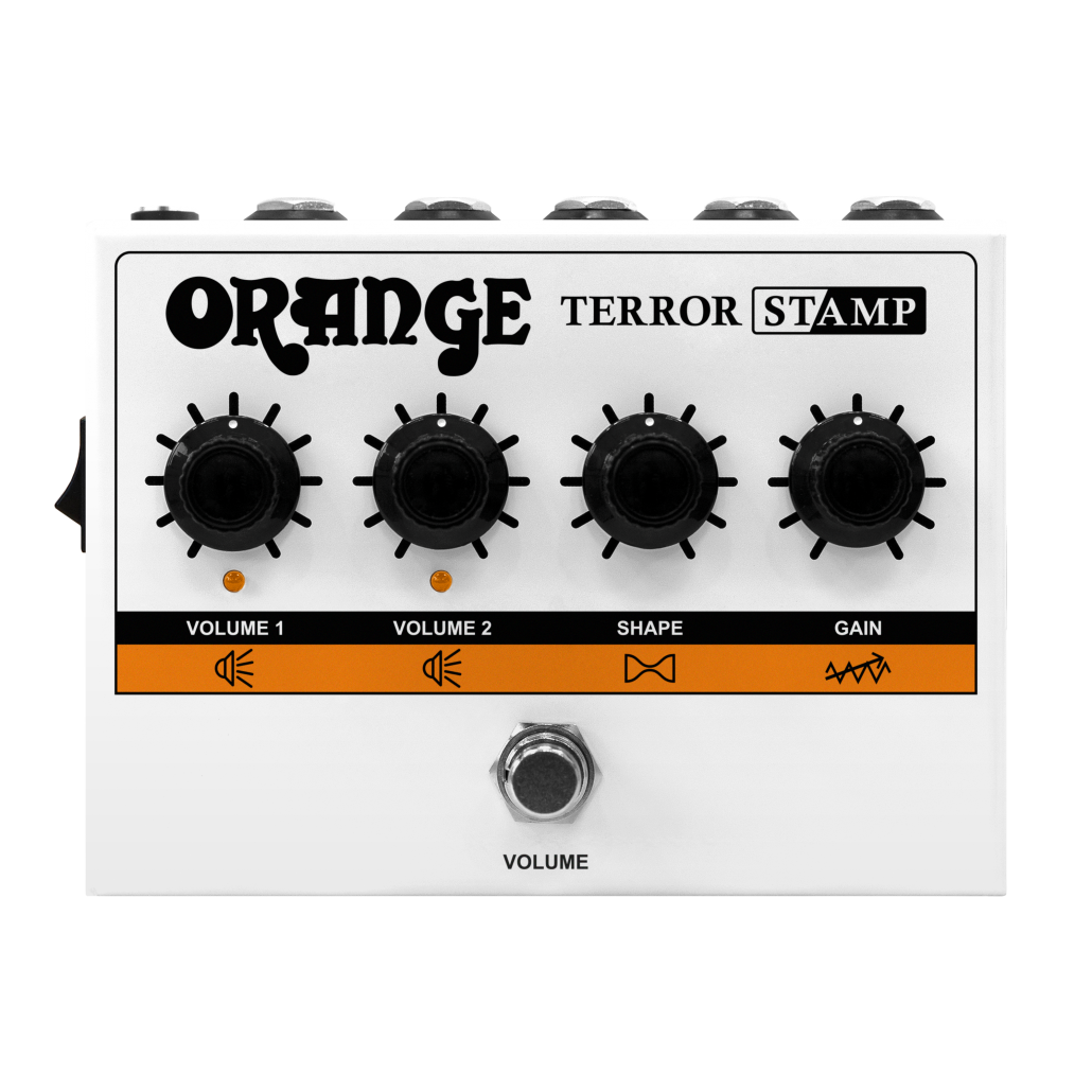 Orange Terror Stamp 20-watt Valve Hybrid Guitar Amp Pedal - Metronome Music Inc.