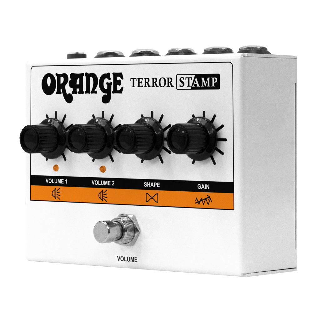 Orange Terror Stamp 20-watt Valve Hybrid Guitar Amp Pedal - Metronome Music Inc.