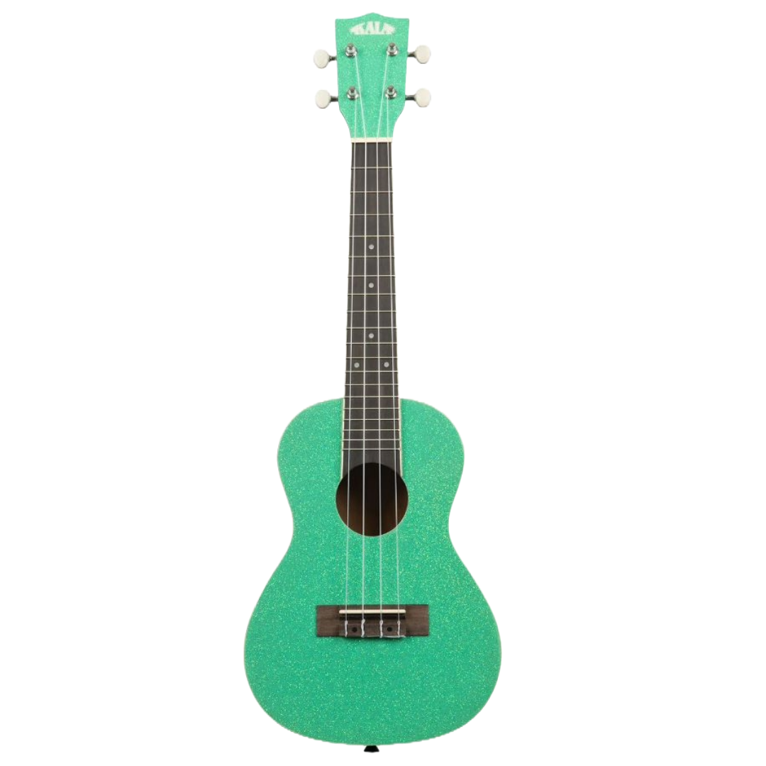 Kala Gatsby Green Sparkle Concert Ukulele - Metronome Music Inc.