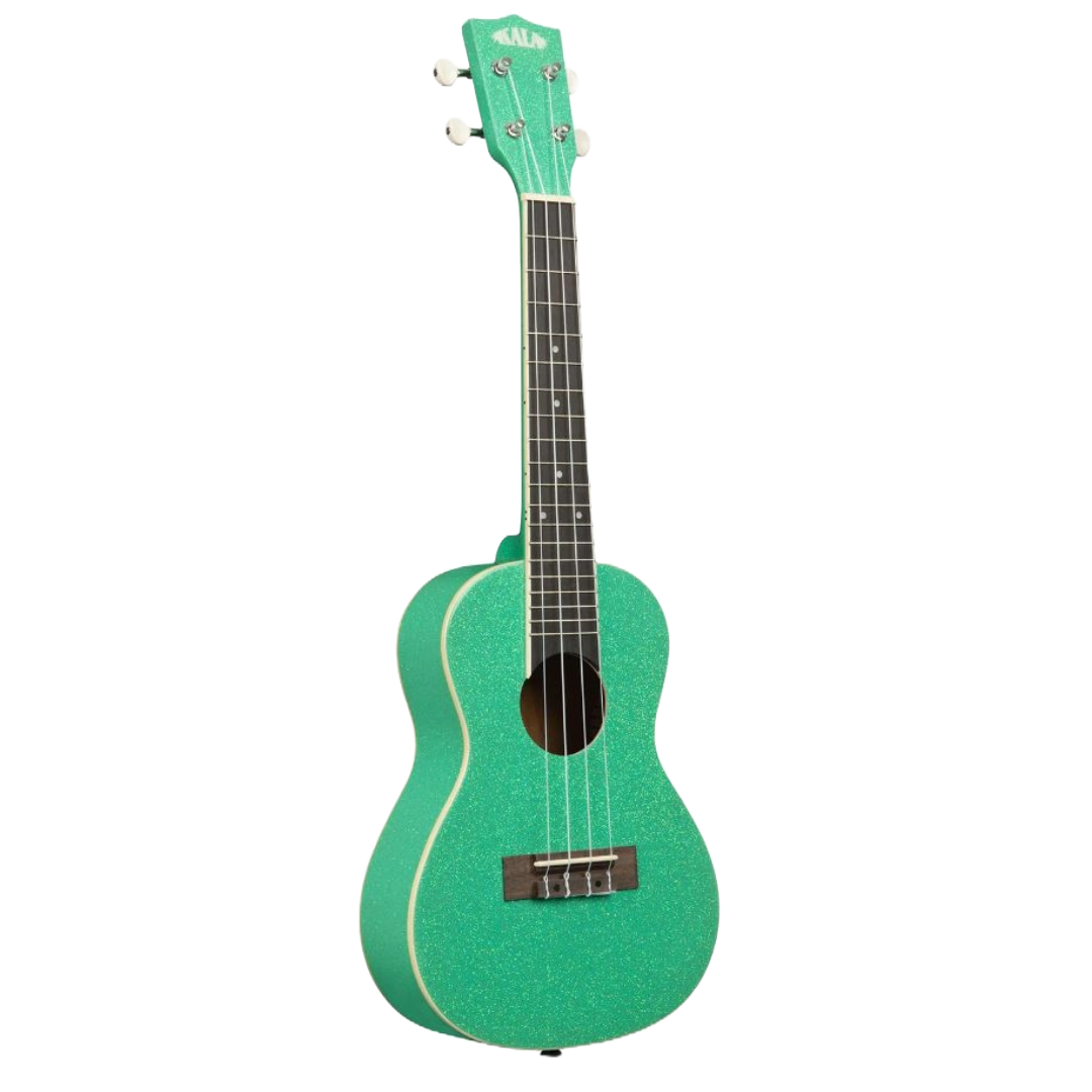 Kala Gatsby Green Sparkle Concert Ukulele - Metronome Music Inc.