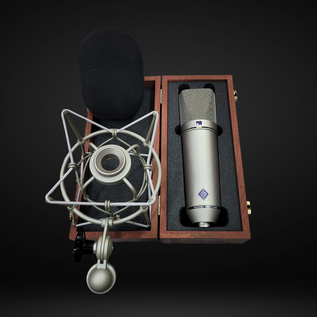 Neumann U 87 Ai Large-diaphragm Condenser Microphone w/ Shockmount & Windscreen - Metronome Music Inc.