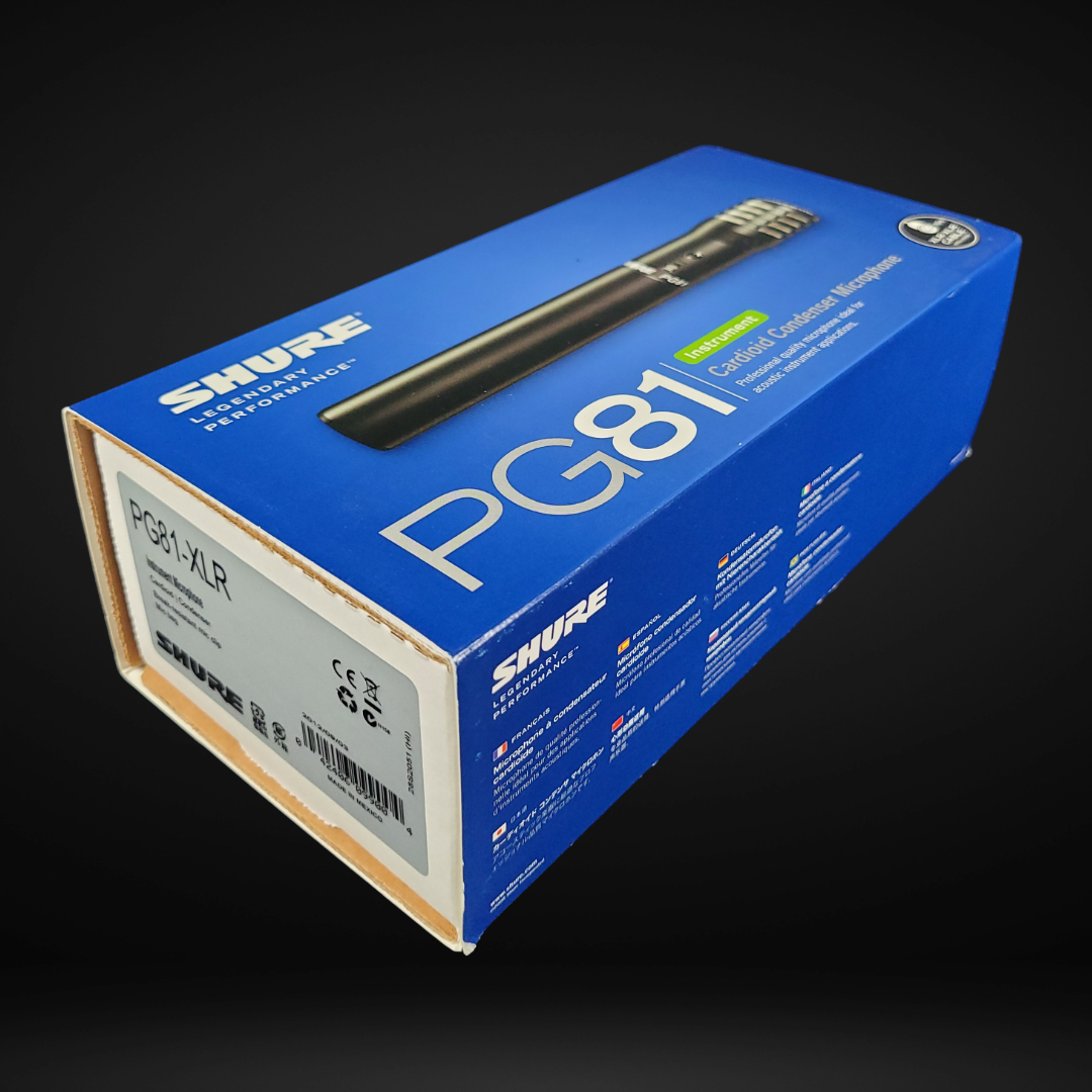 PGA81 Cardioid Condenser Instrument Microphone - Metronome Music Inc.