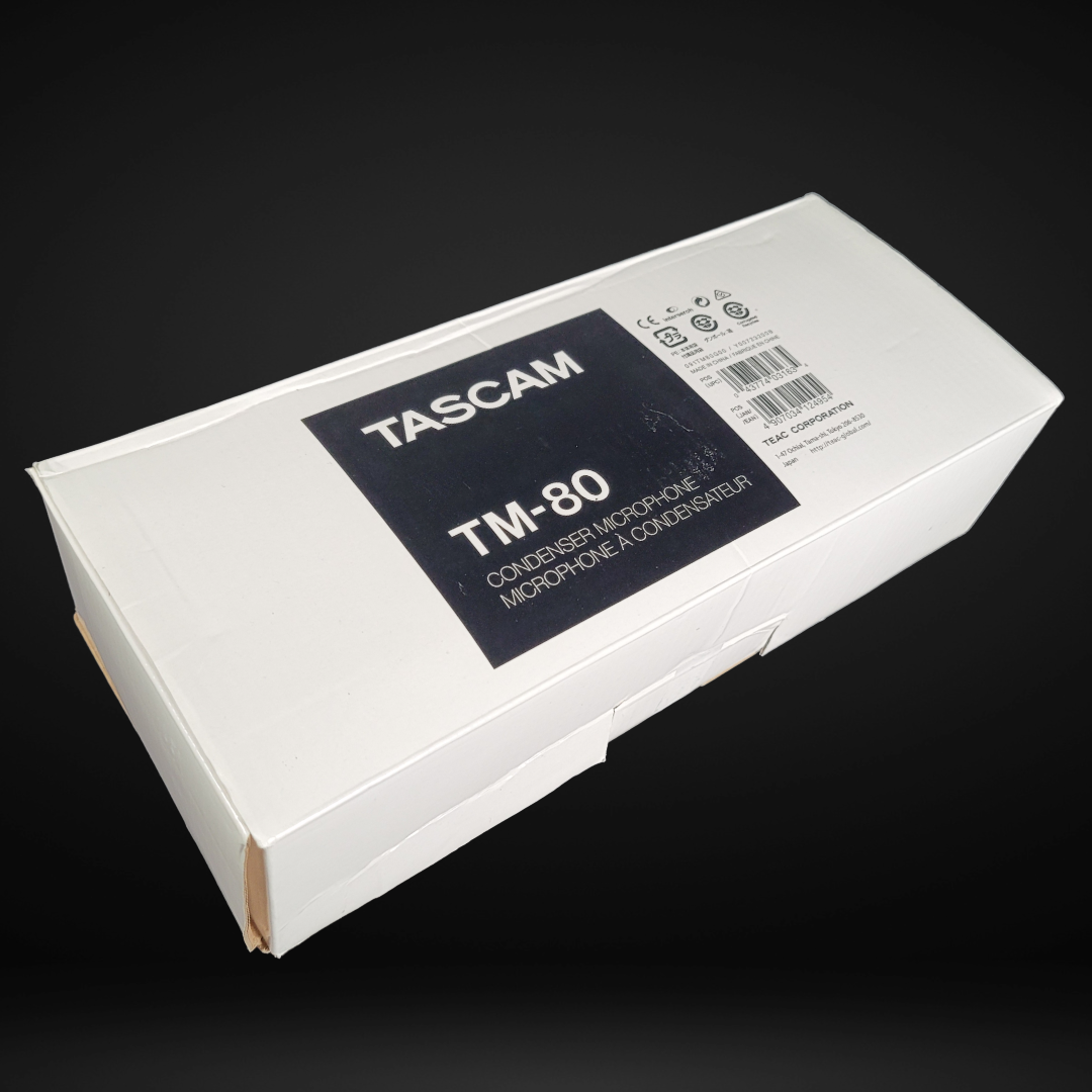 Tascam TM-80 Cardioid Condenser Microphone - Metronome Music Inc.