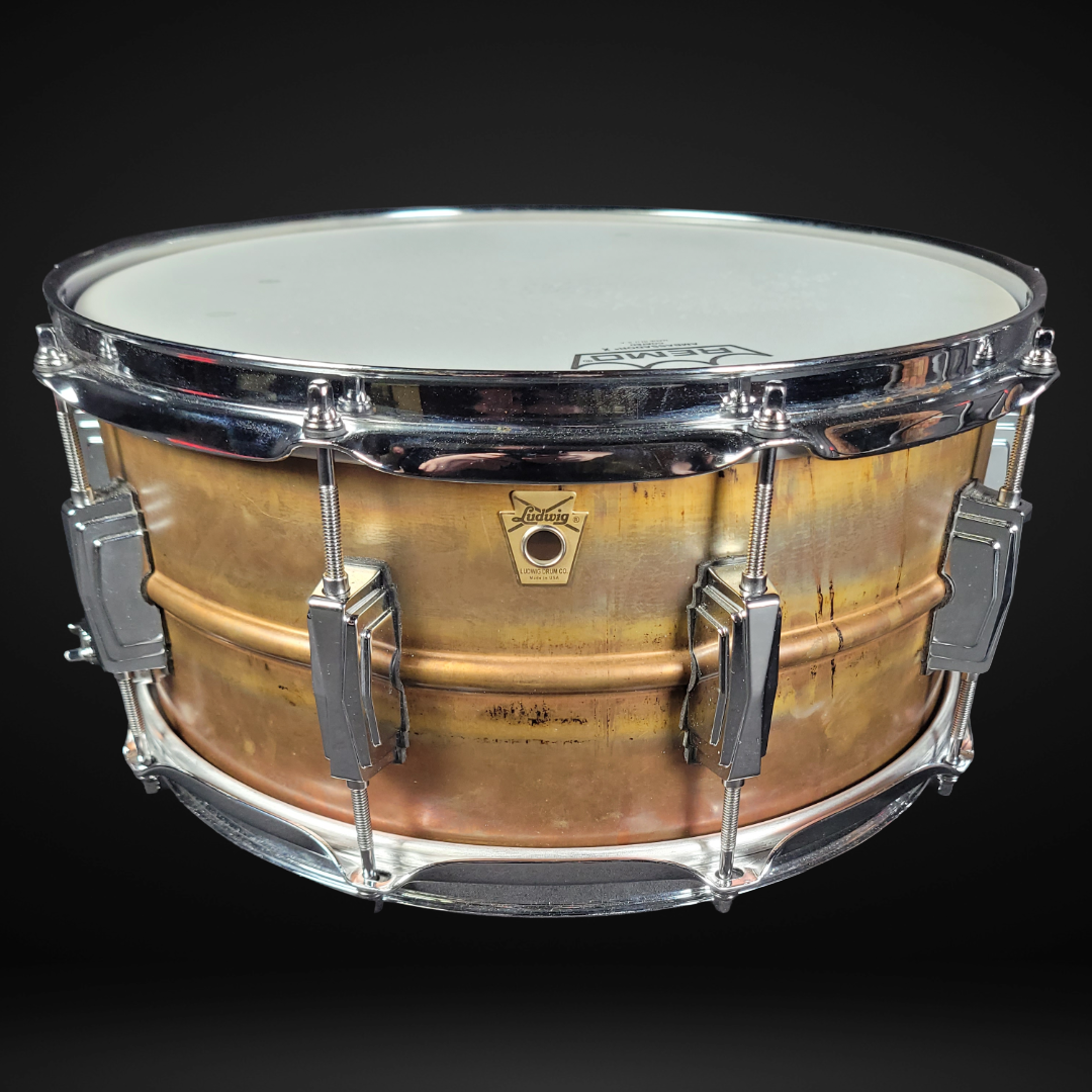 Ludwig Copper Phonic Snare Drum - 6.5" x 14"
