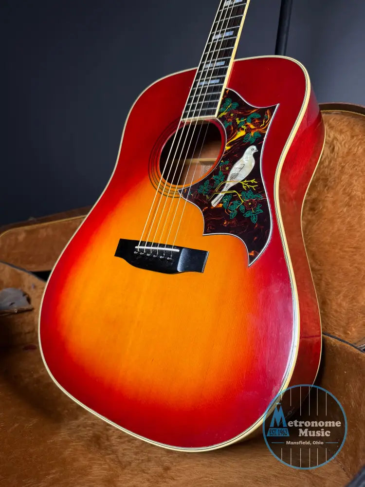 Alvarez 5024 Dove w/ Case Cherry Sunburst (1970’s) - Acoustic Guitar