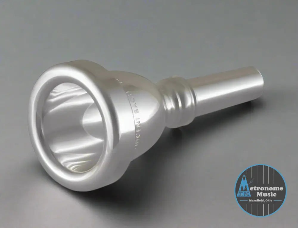 Bach Classic Tuba Mouthpiece, Silver-Plated- Size 24W - Metronome Music Inc.