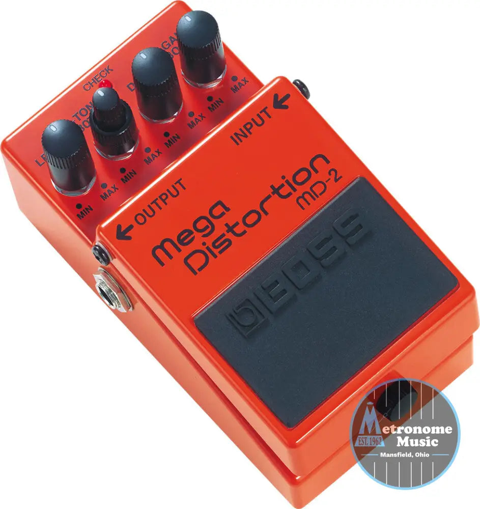 BOSS MD-2 Mega Distortion - Metronome Music Inc.