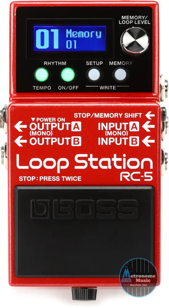 BOSS RC-5 Loop Station - Metronome Music Inc.