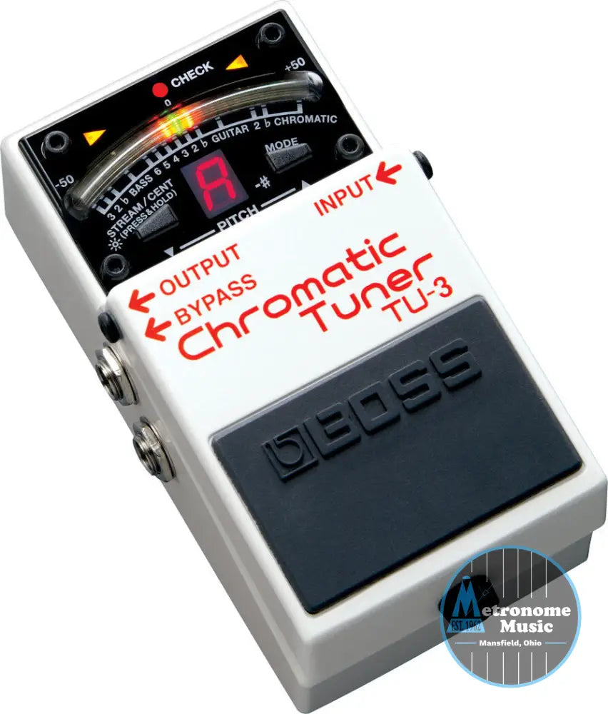 BOSS TU-3 Chromatic Pedal Tuner - Metronome Music Inc.