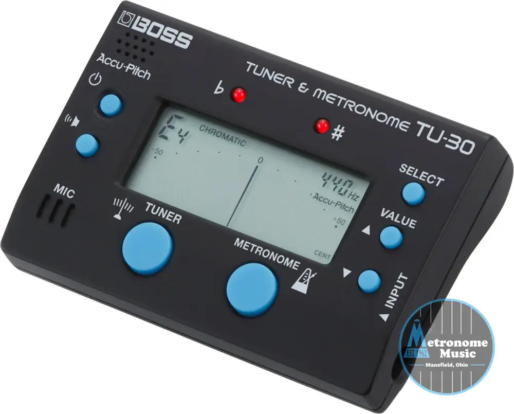 BOSS TU-30 Tuner / Metronome - Metronome Music Inc.