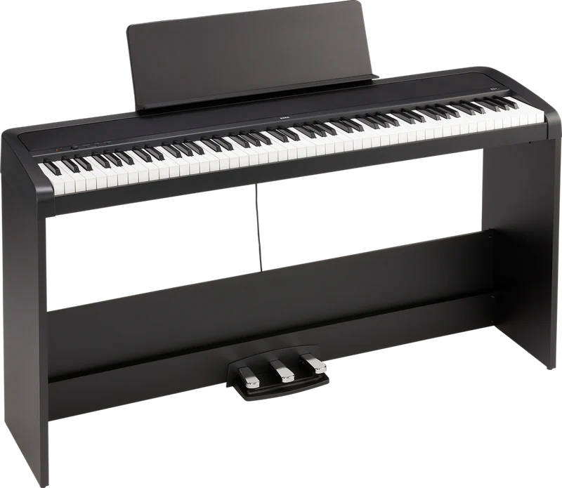 Korg B2+SP Digital Piano with Stand and Sustain Pedal - Metronome Music Inc.