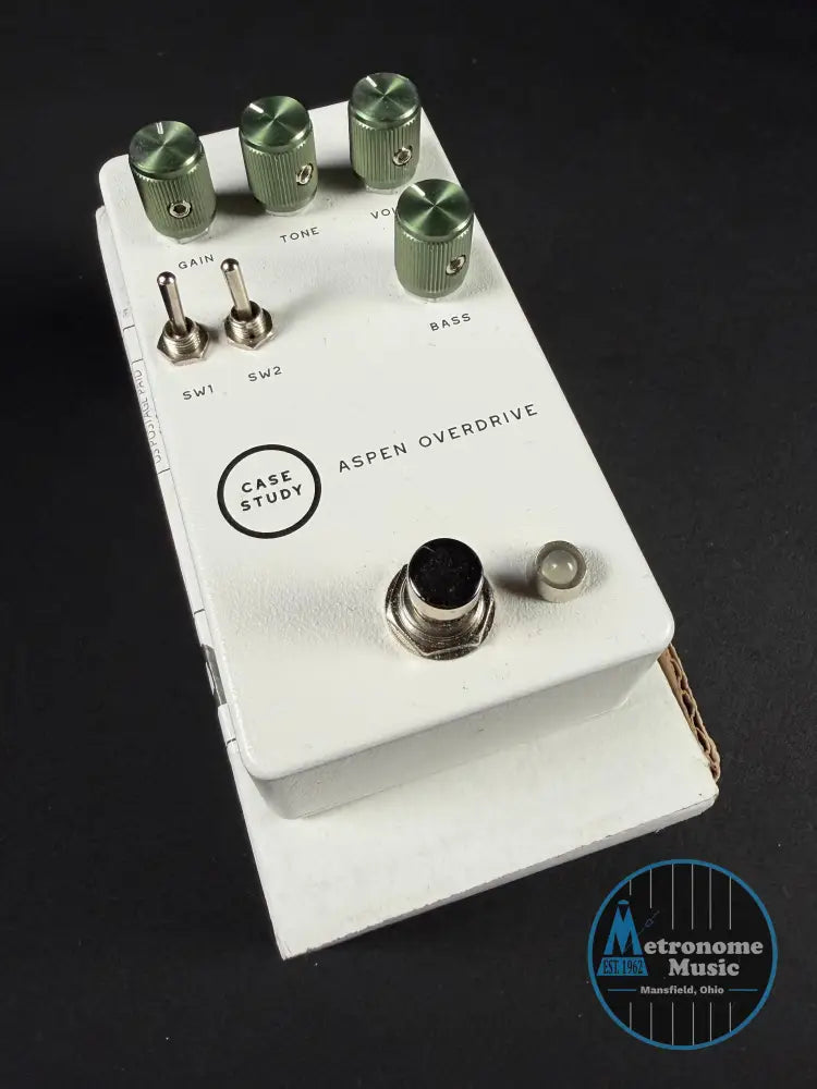 Case Study Aspen Overdrive White (Used) - Guitar Effects