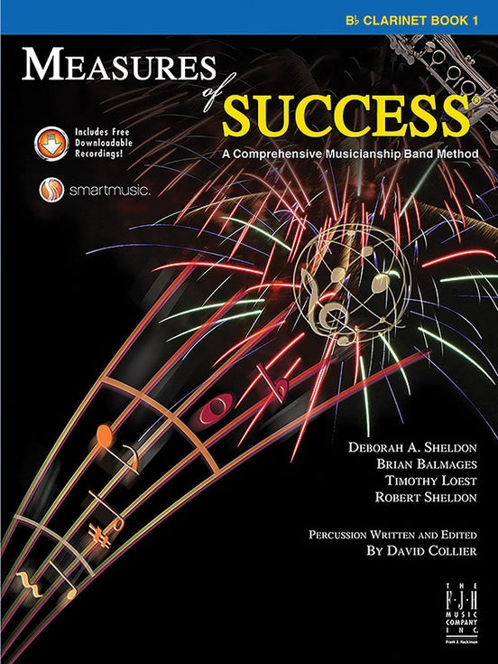 Measures of Success Clarinet Book 1 - Metronome Music Inc.