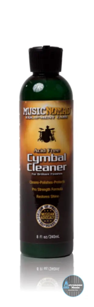 Cymbal Cleaner - Acid Free Cleaner, Polisher, Protectant for Brilliant Finishes - Metronome Music Inc.