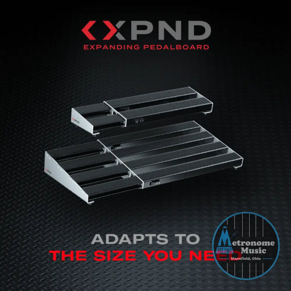 D'Addario XPND 2 Pedalboard - Metronome Music Inc.