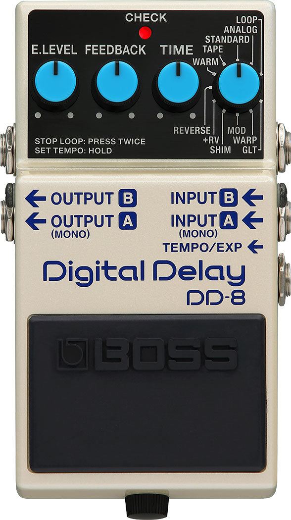 Boss DD-8 Digital Delay Pedal - Metronome Music Inc.