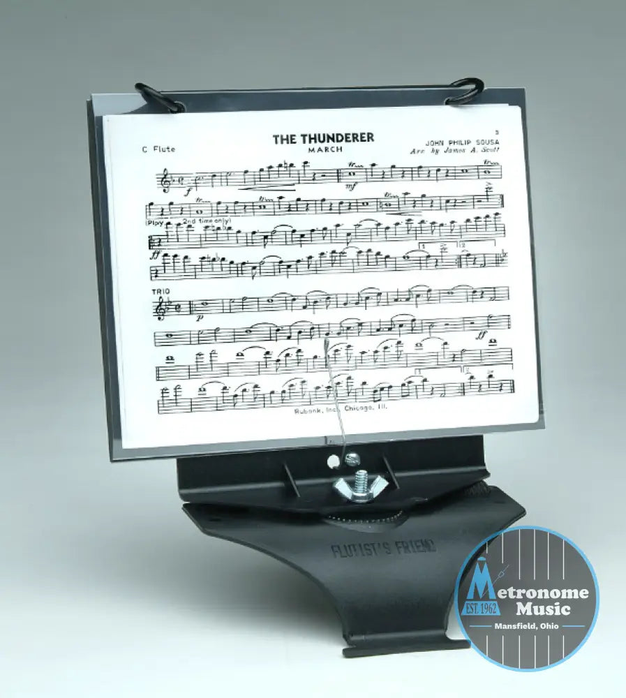 DEG HC225 Flutist's Friend Lyre - Metronome Music Inc.