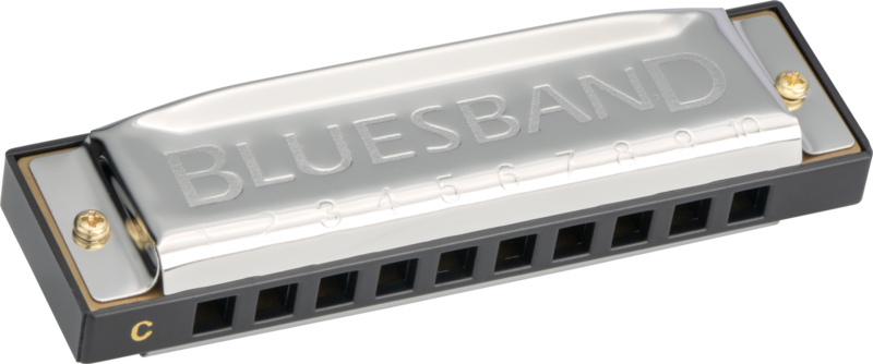 Hohner Blues Band Harmonica (key of C) - Metronome Music Inc.