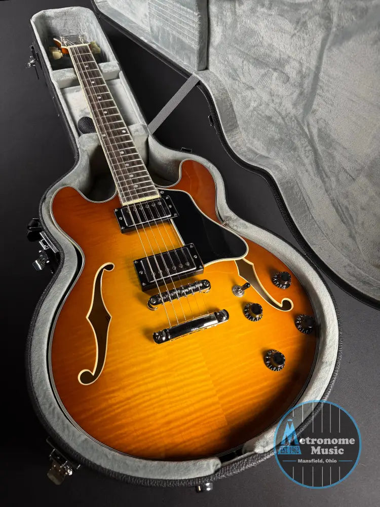 Eastman TG484 w/Hardshell Case - Goldburst (Used) - Electric Guitar