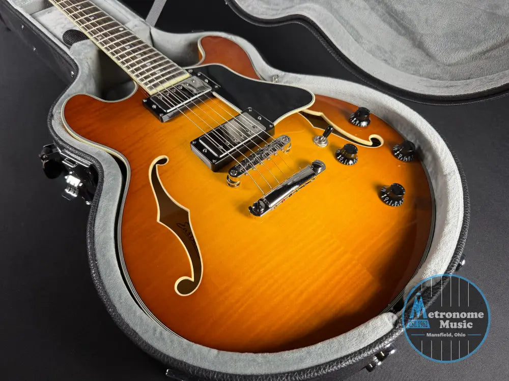 Eastman TG484 w/Hardshell Case - Goldburst (Used) - Electric Guitar