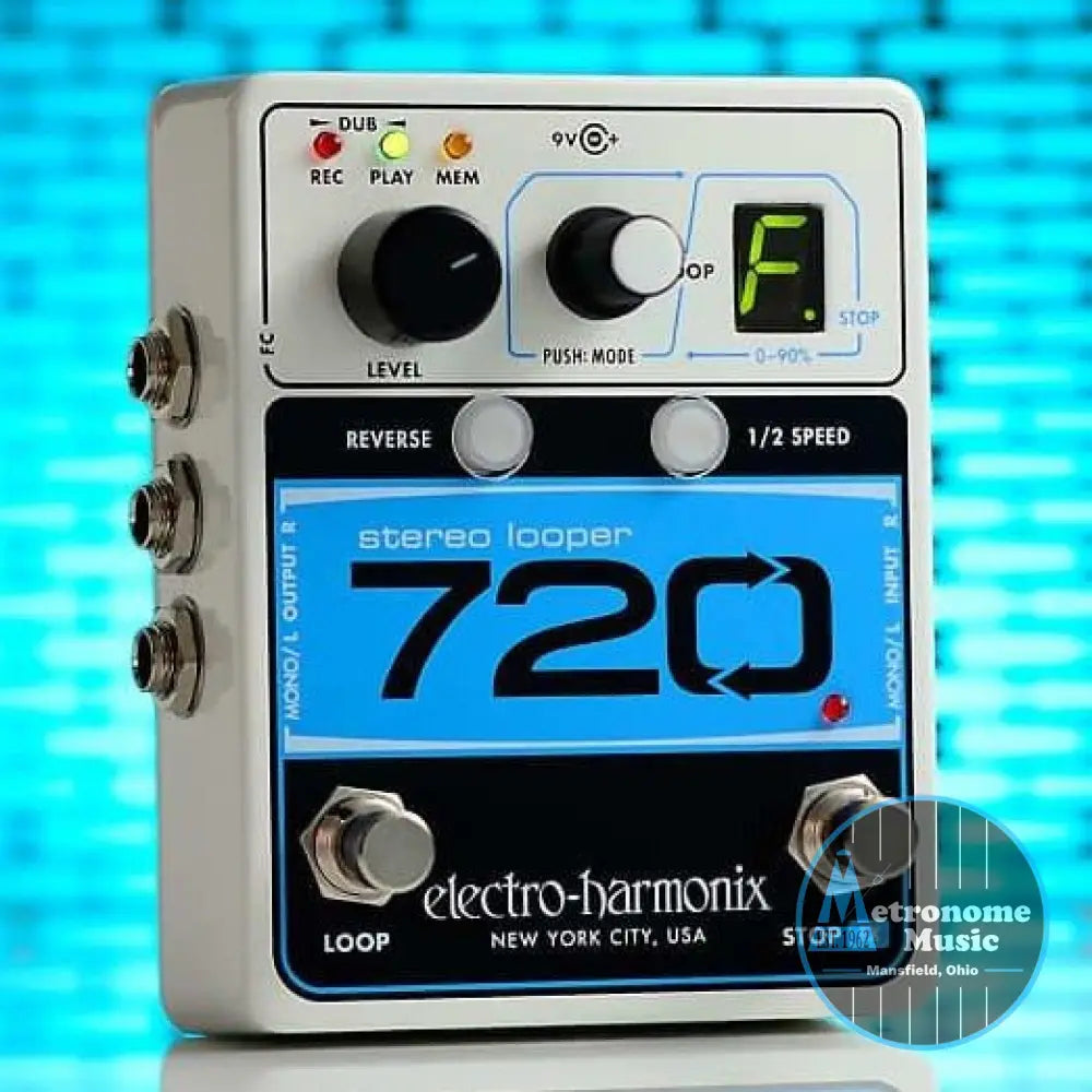 Electro-Harmonix 720 Stereo Looper - Metronome Music Inc.