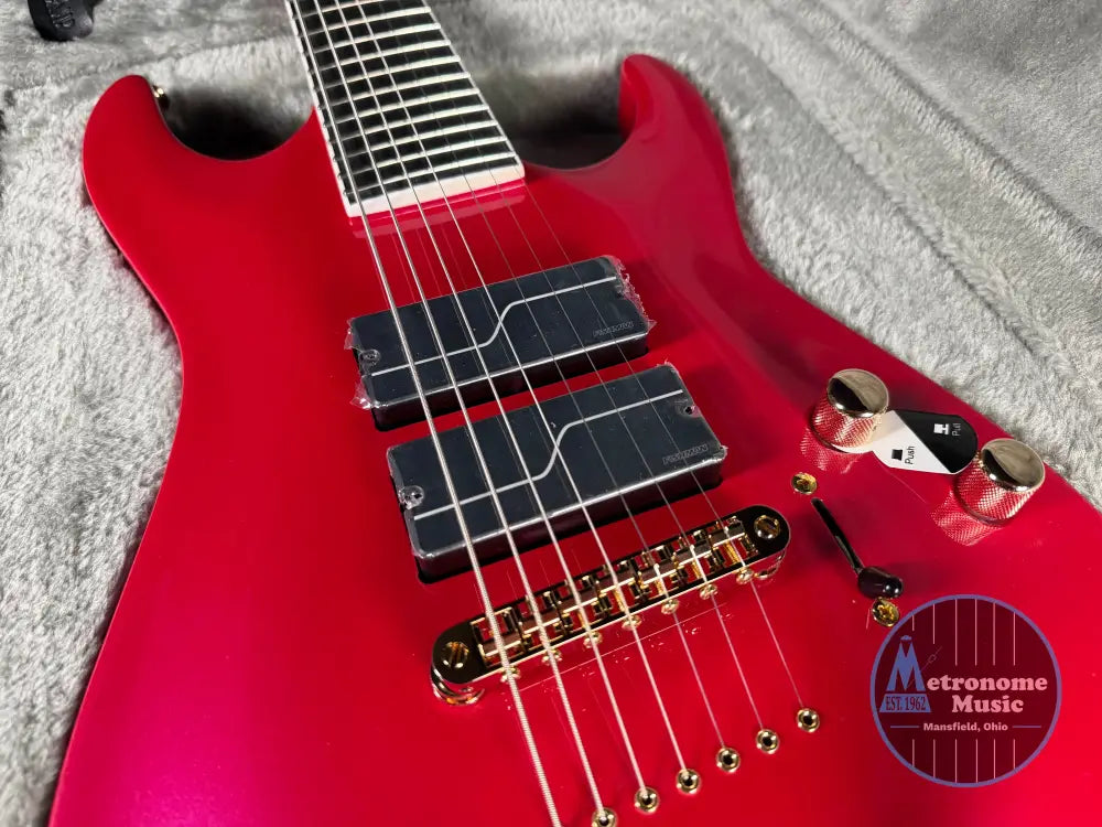 ESP LTD SC-607 Baritone Stephen Carpenter Signature - Magenta - Electric Guitar