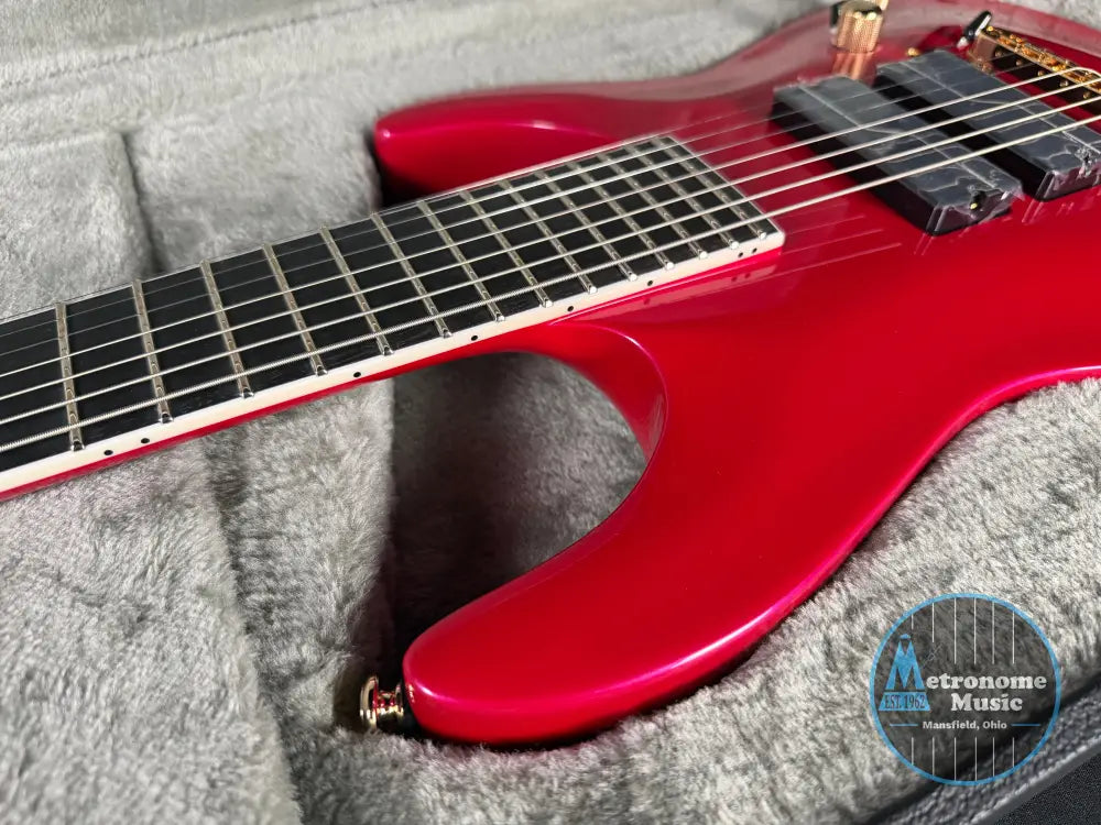 ESP LTD SC-607 Baritone Stephen Carpenter Signature - Magenta - Electric Guitar
