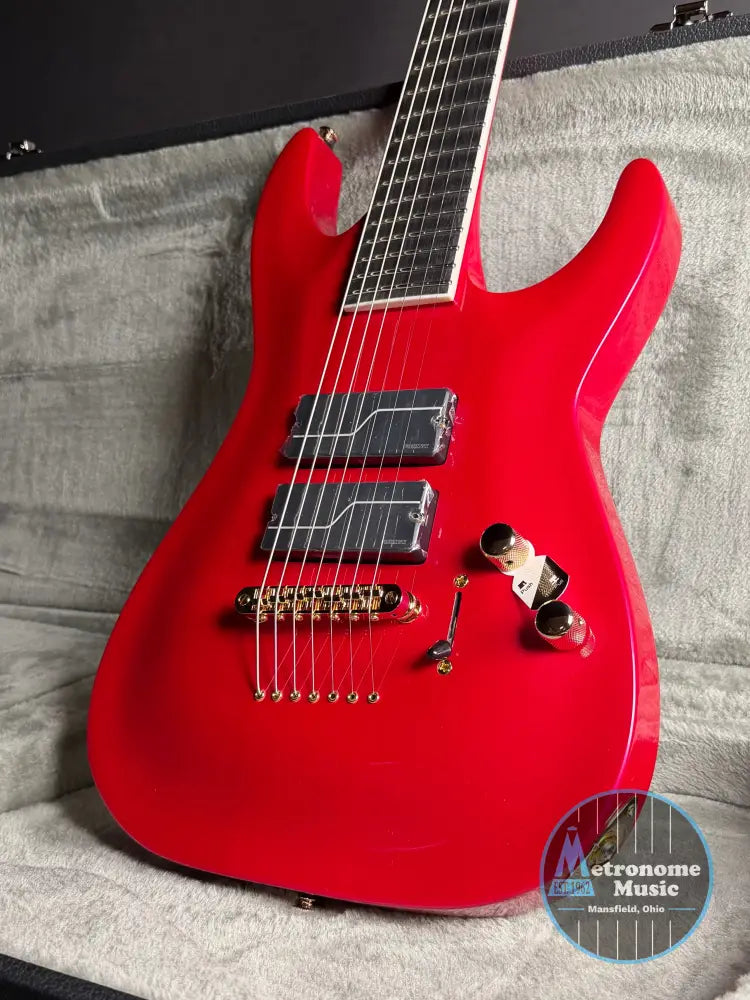 ESP LTD SC-607 Baritone Stephen Carpenter Signature - Magenta - Electric Guitar