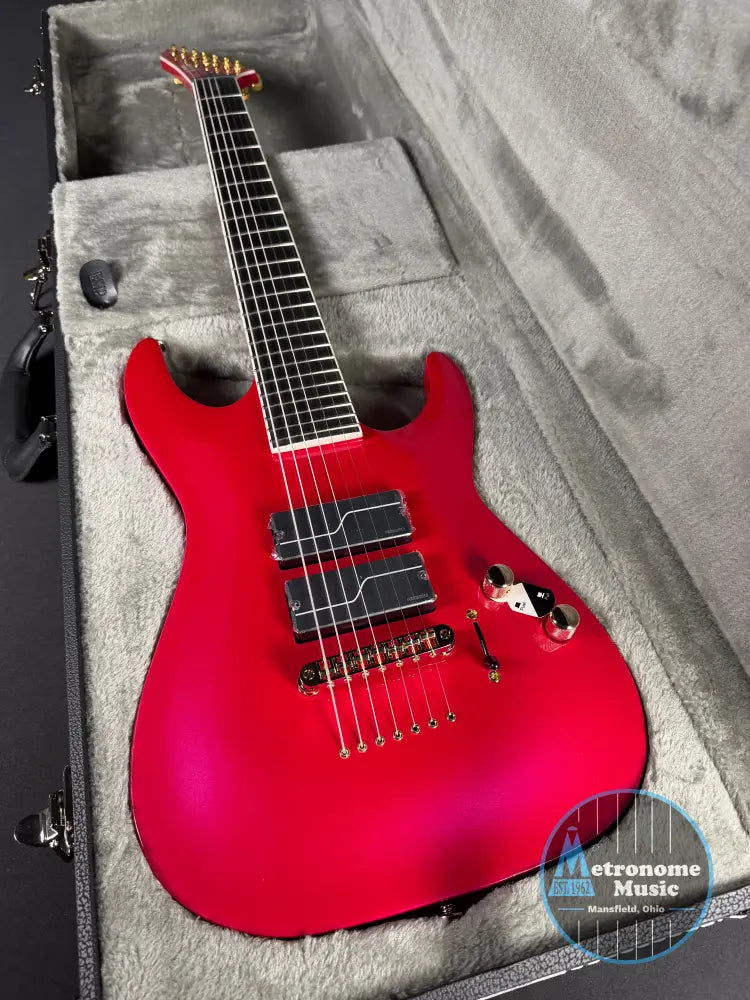 ESP LTD SC-607 Baritone Stephen Carpenter Signature - Magenta - Electric Guitar