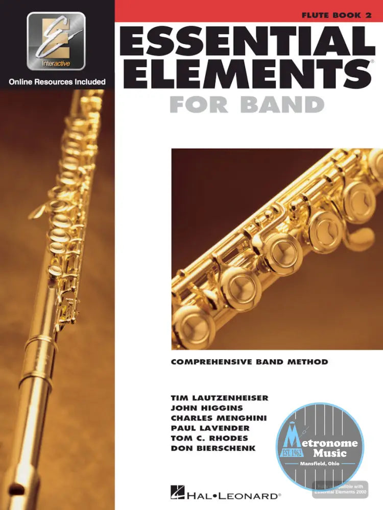 Essential Elements for Band, Flute Book 2 - Metronome Music Inc.