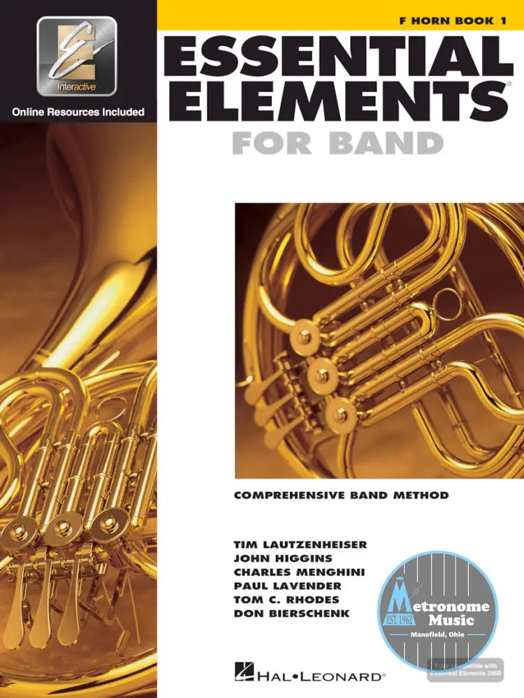 Essential Elements for Band, French Horn Book 1 - Metronome Music Inc.