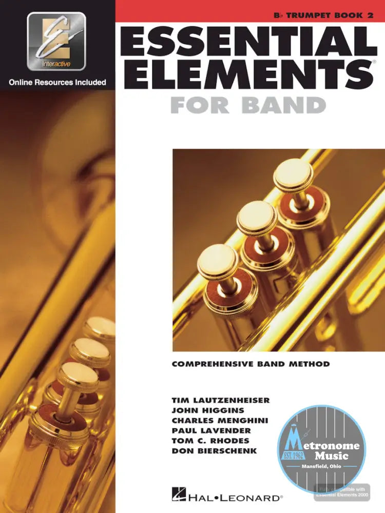 Essential Elements for Band, Trumpet Book 2 - Metronome Music Inc.