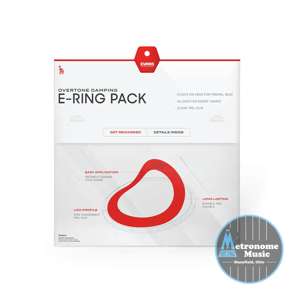 Evans E-Rings Pack, Snare - Metronome Music Inc.