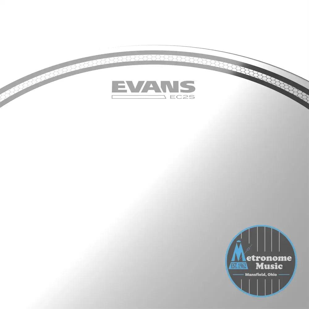 Evans EC2S Frosted Drumhead, B13EC2S- 13" - Metronome Music Inc.
