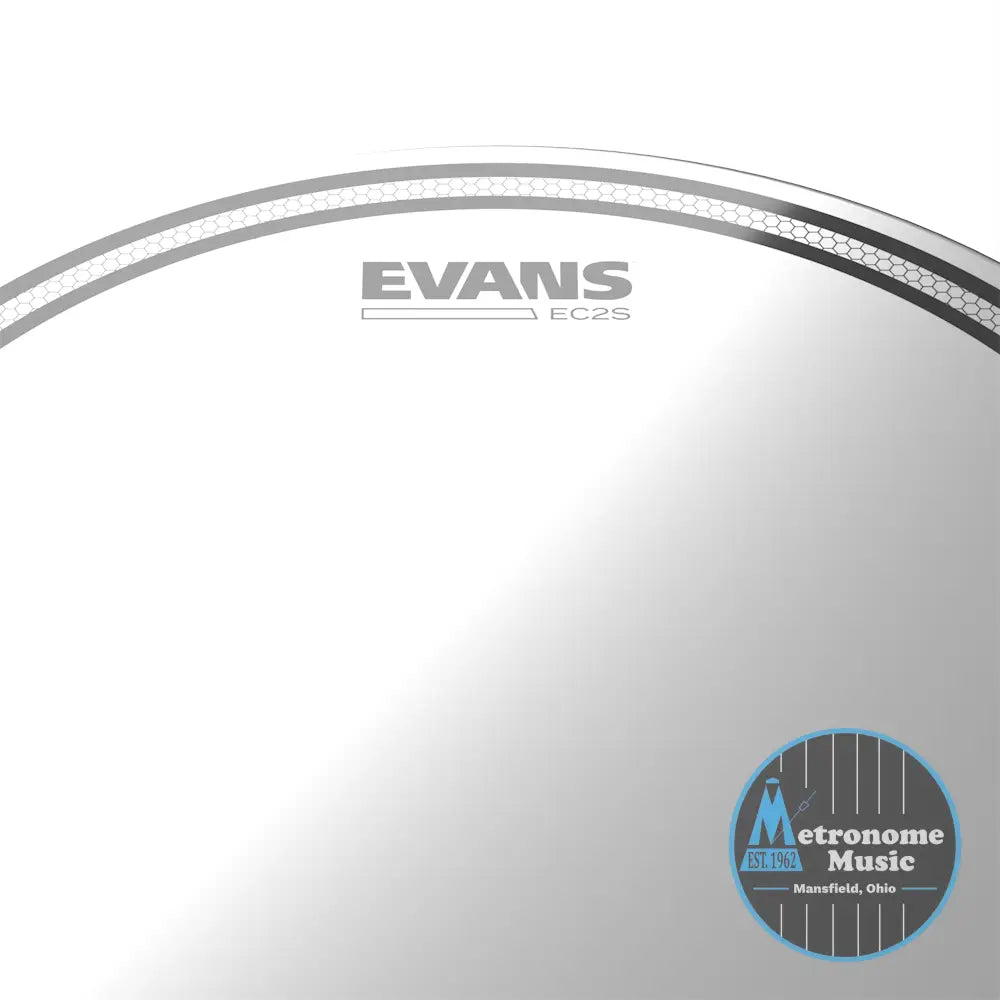 Evans EC2S Frosted Drumhead, B16EC2S- 16" - Metronome Music Inc.