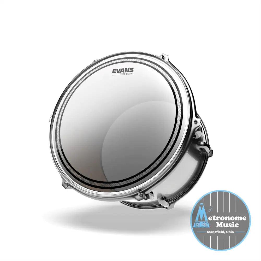 Evans EC2S Frosted Drumhead, B16EC2S- 16" - Metronome Music Inc.