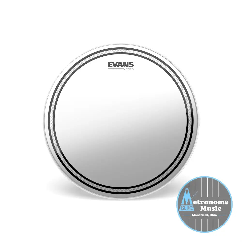 Evans EC2S 16" Frosted Drumhead B16EC2S - Metronome Music Inc.