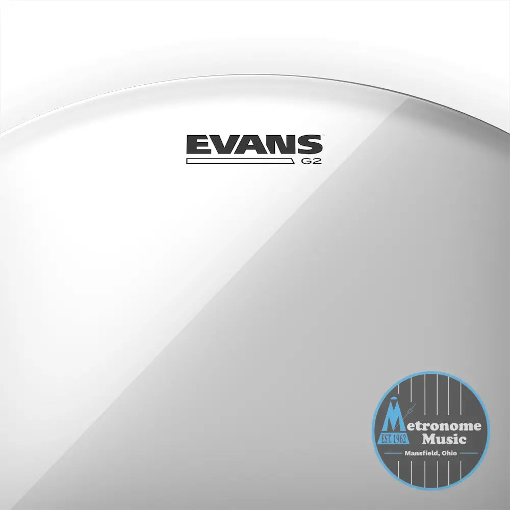 Evans G2 Clear Drumhead, TT10G2- 10" - Metronome Music Inc.
