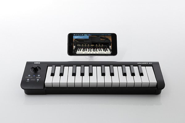 Korg microKEY Air-25 25-key Bluetooth Keyboard Controller - Metronome Music Inc.