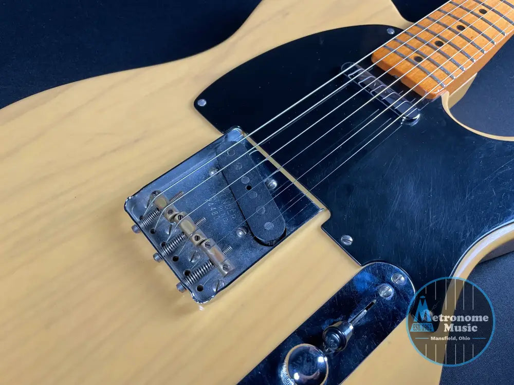 Fender '52 Telecaster 50th Anniversary - Butterscotch Blonde (1996) - Metronome Music Inc.